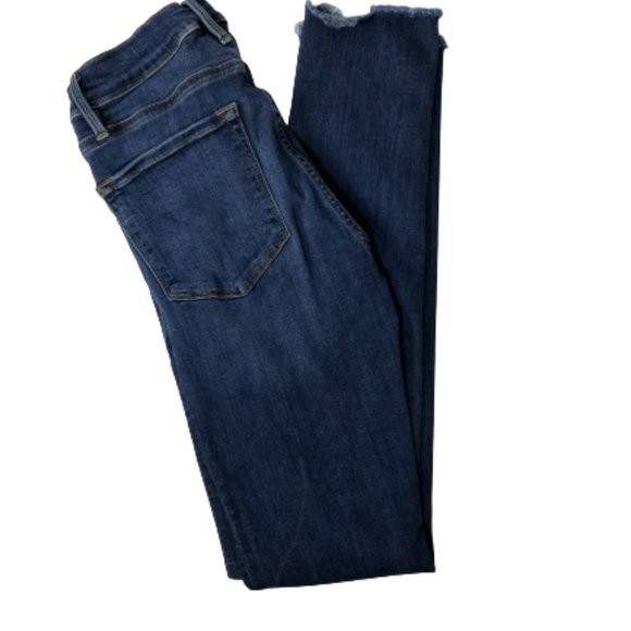 Frame Denim Le Skinny de Jeanne Blue Jeans Size 26 Denim Women - Picture 1 of 6